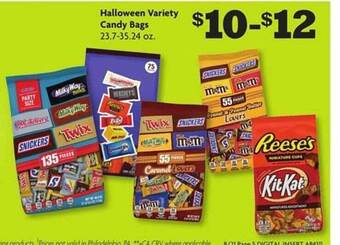 Family Dollar Halloween variety candy bags offer