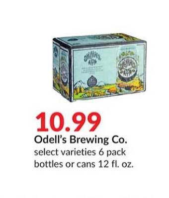 Hy-Vee Odell's brewing co. offer