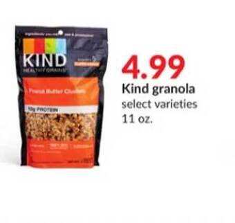 Hy-Vee Kind granola offer
