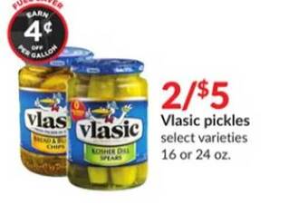 Hy-Vee Vlasic pickles offer