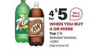 Stater Bros 7up offer