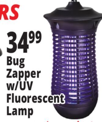 Ocean State Job Lot Bug zapper w/uv fluorescent lamp offer
