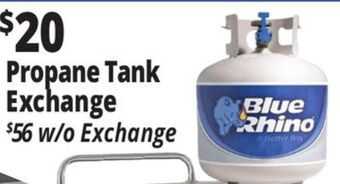Ocean State Job Lot Blue rhino propane tank exchange offer