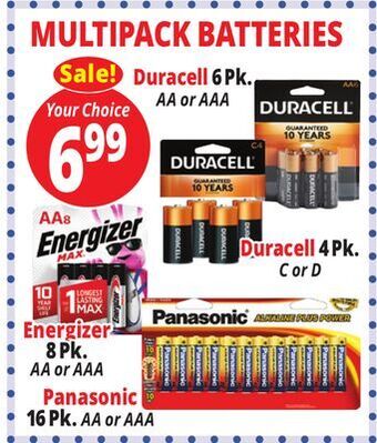 Ocean State Job Lot Batteries offer