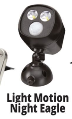 Ocean State Job Lot Night eagle motion-activated sensor security spotlight offer