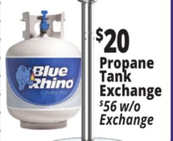 Ocean State Job Lot Blue rhino propane tank exchange offer