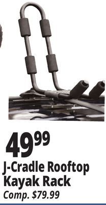 Ocean State Job Lot Kayak cradle rooftop rack offer