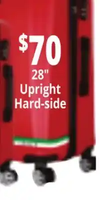 Ocean State Job Lot 28" upright hard-side luggage offer