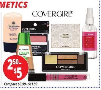 Ocean State Job Lot Covergirl cosmetics offer