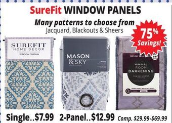 Ocean State Job Lot Curtains offer