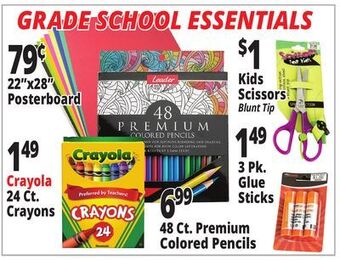 Ocean State Job Lot Classroom essentials offer