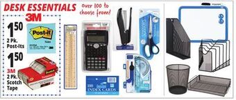 Ocean State Job Lot Desk organization offer