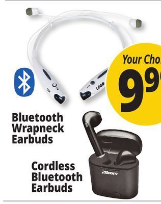 Ocean State Job Lot Earbuds & headphones offer