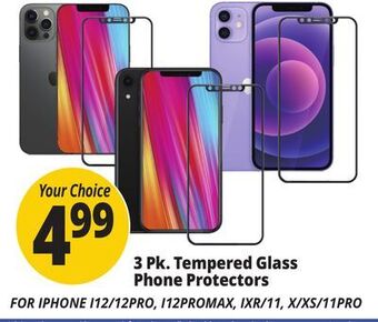 Ocean State Job Lot Techbunch tempered glass screen protectors offer