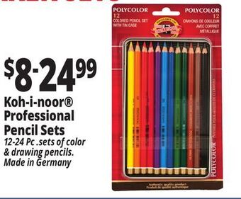 Ocean State Job Lot Koh-i-noor® professional pencil sets offer