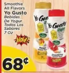 Smoothie All Flavors Yo Gusto