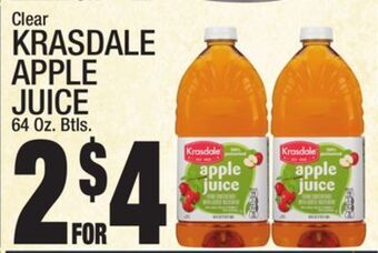 C Town Krasdale apple juice offer