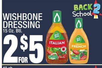 C Town Wishbone dressing offer