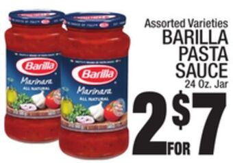 C Town Barilla pasta sauce offer