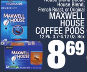 C Town Maxwell house coffee pods offer