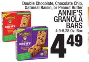 C Town Annie's granola bars offer