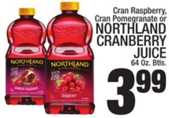 C Town Northland cranberry juice offer