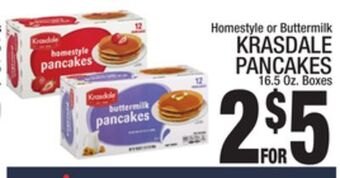 C Town Krasdale pancakes offer