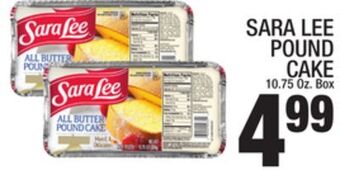 C Town Sara lee pound cake offer