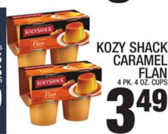 C Town Kozy shack caramel flan offer