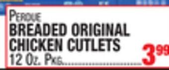 C Town Perdue breaded original chicken cutlets offer
