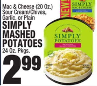 C Town Simply mashed potatoes 24 oz. pkgs offer