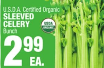 C Town Sleeved celery offer