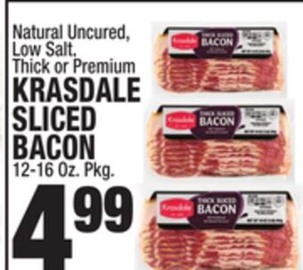 C Town Krasdale sliced bacon offer