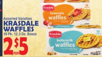 Bravo Supermarkets Krasdale waffles offer