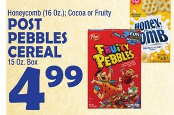 Bravo Supermarkets Post pebbles cereal offer