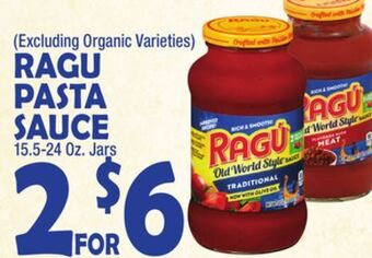 Bravo Supermarkets Ragu pasta sauce offer