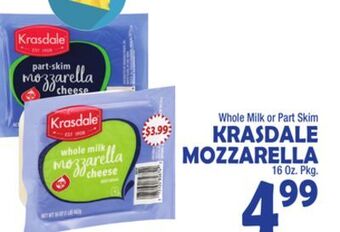 Bravo Supermarkets Krasdale mozzarella offer