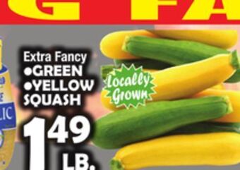 Bravo Supermarkets Green, yellow squash offer
