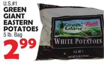 Bravo Supermarkets Green giant eastern potatoes offer