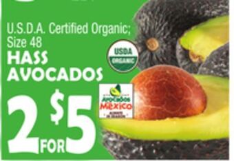 Bravo Supermarkets Hass avocados offer