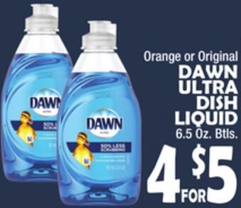 Bravo Supermarkets Dawn ultra dish liquid offer