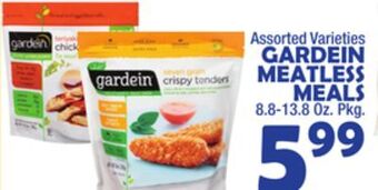 Bravo Supermarkets Gardein meatless meals offer
