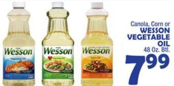 Bravo Supermarkets Wesson vegetable oil offer