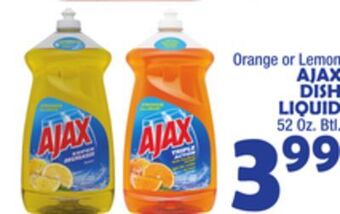Bravo Supermarkets Ajax dish liquid offer
