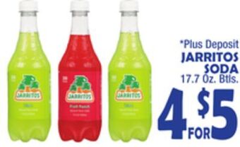 Bravo Supermarkets Jarritos soda offer