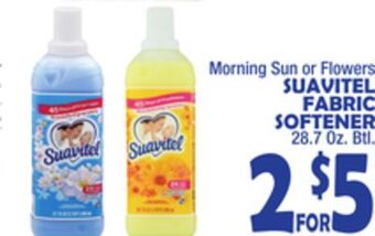Bravo Supermarkets Suavitel fabric softener offer