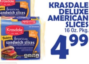Bravo Supermarkets Krasdale deluxe american slices offer