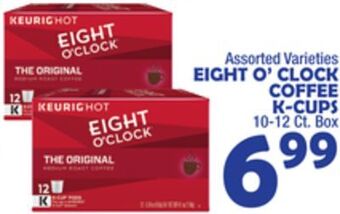 Bravo Supermarkets Eight o'clock coffee k-cups offer
