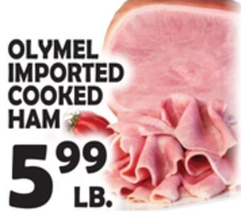 Bravo Supermarkets Olymel imported cooked ham offer