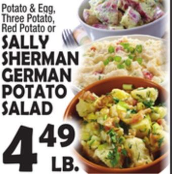 Bravo Supermarkets Sally sherman german potato salad offer